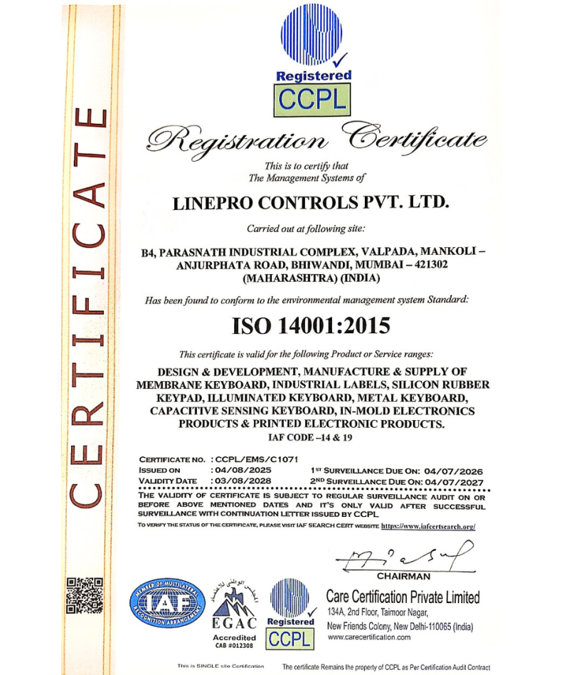 Certificate of CE